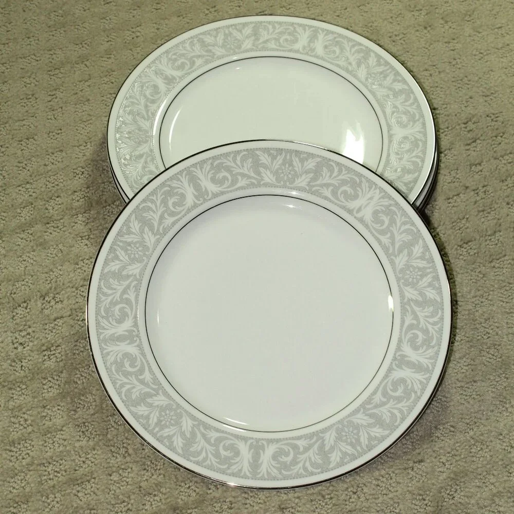 Set of 4 Imperial China by W. Dalton 6571 Whitney Pattern 10 5/8
